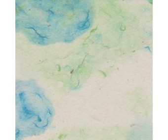 Nepaali paber MUSTRIGA 50x75cm - tekstuur, sinine-roheline
